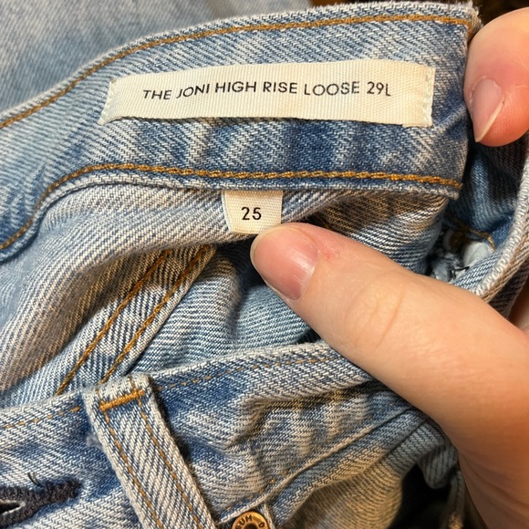 Aritizia Denim Forum The Joni High Rise Loose 29L Jeans - Picture 5 of 6